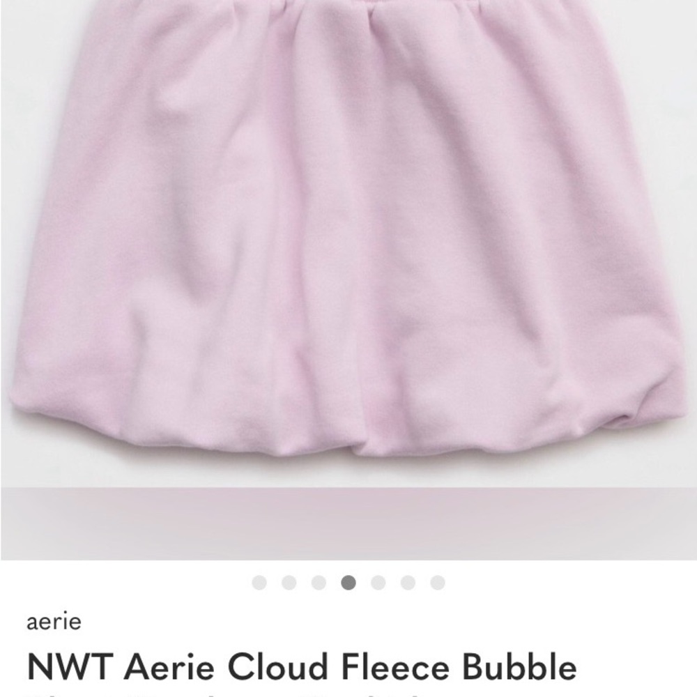 Aerie Soft Lilac Fleece Skort - Brand New - Spring Break Attire